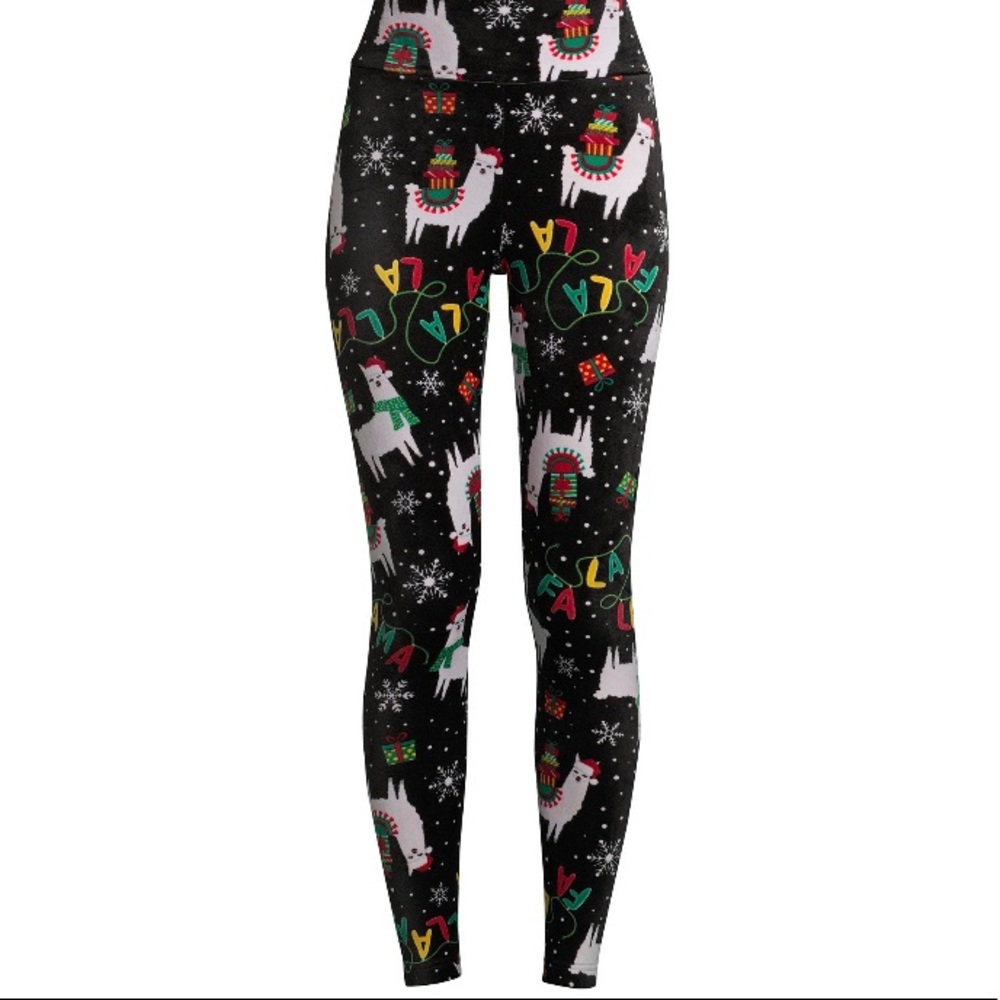 🎄🦙No Boundaries Juniors' Velour Leggings 🦙🎄